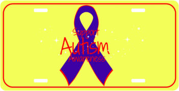 autism awareness license plate